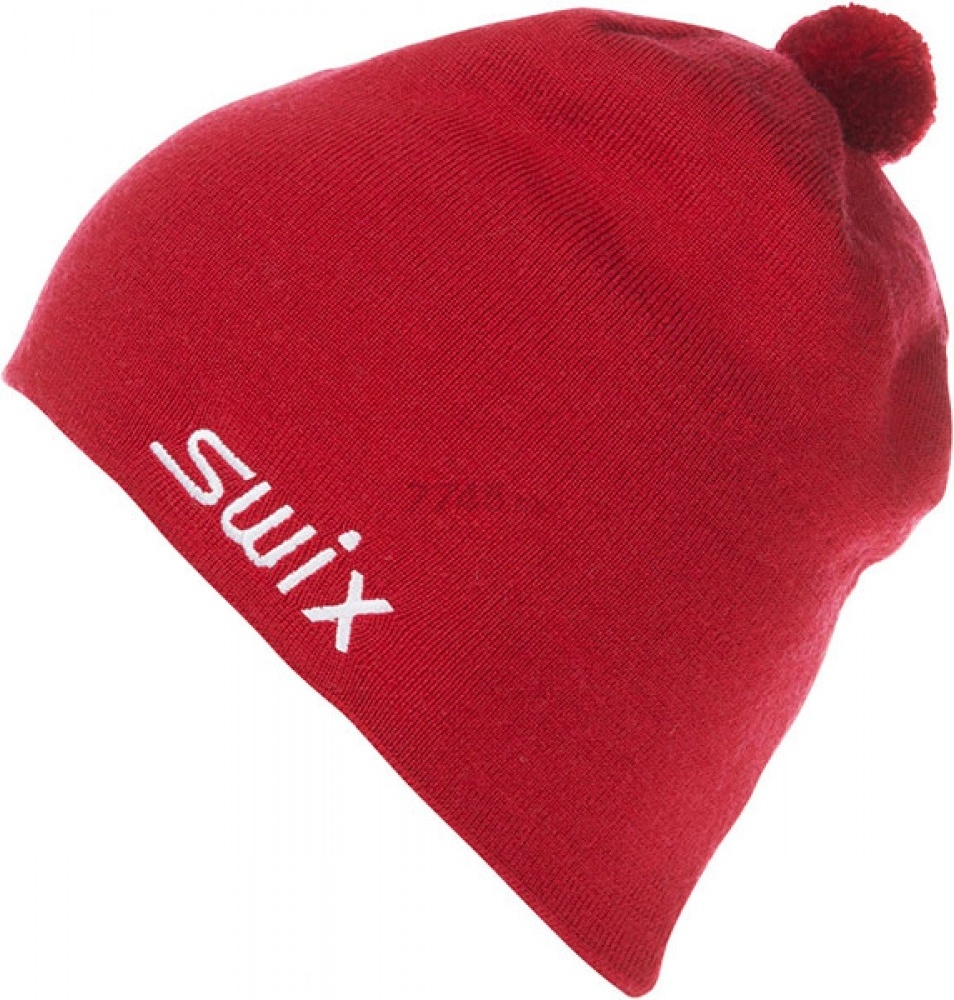 Шапка лыжная SWIX Tradition красный размер 58 (46574-90000-58)