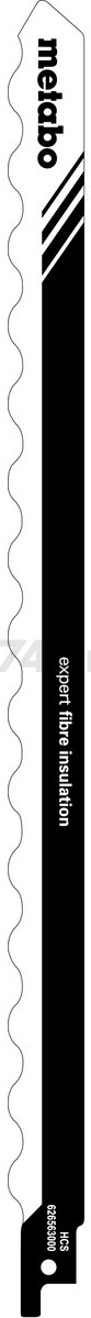 Полотно для сабельной пилы METABO Expert Fibre Insulation S1213AWP 300 мм 2 штуки (626563000)