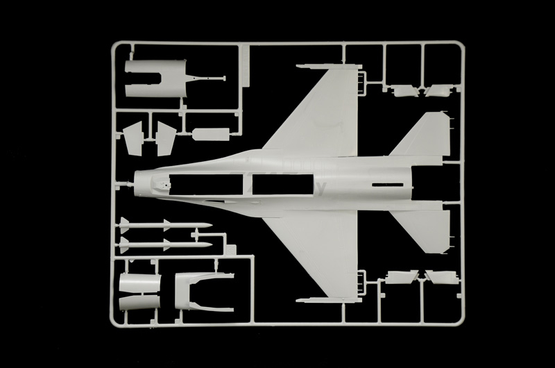 Сборная модель ITALERI Американский истребитель F-16A Fighting Falcon 1:48 (2786) - Фото 4