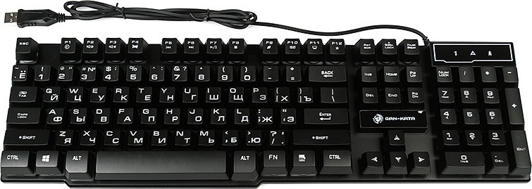 Клавиатура игровая DIALOG Gan-Kata KGK-15U Black - Фото 2