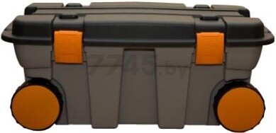 Ящик для инструмента пластмассовый на колесах PROFBOX С-2 800х370х340 мм с секциями (610362) - Фото 2