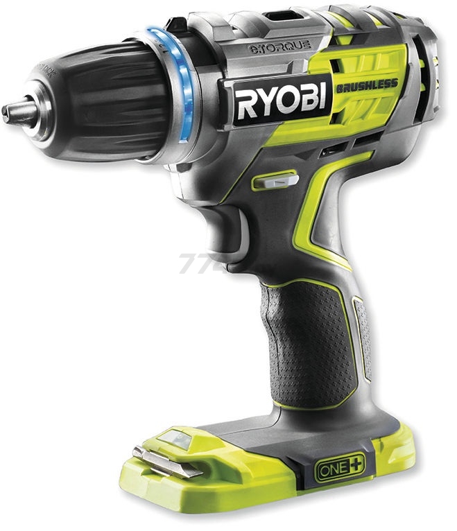 Дрель шуруповерт аккумуляторная RYOBI R18DDBL-220S (5133003435) - Фото 2