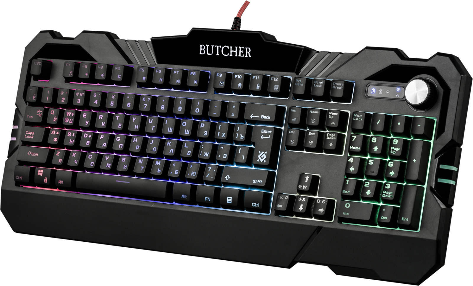 Клавиатура игровая DEFENDER Butcher GK-193DL - Фото 3