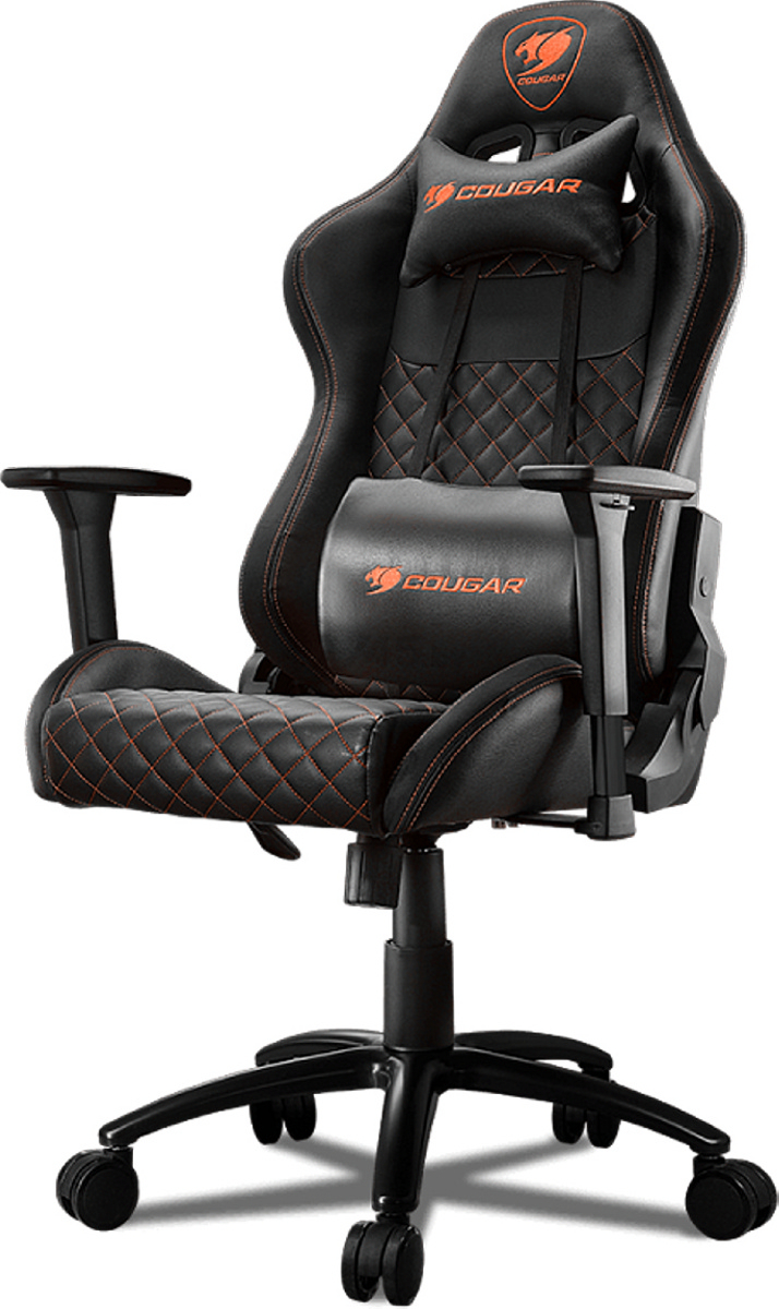 Кресло геймерское COUGAR Rampart Black (3MARMPRB.BF01) - Фото 3