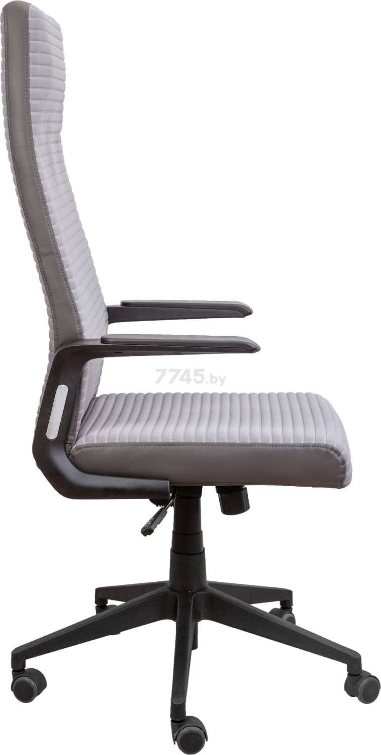 Кресло компьютерное AKSHOME Leto серый (65893) - Фото 3