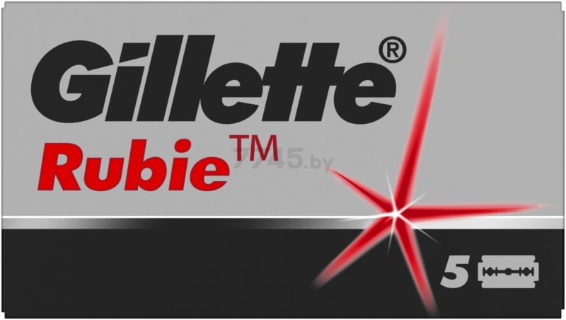 Лезвия для бритья GILLETTE Rubie Platinum Plus 5 штук (3014260239060)