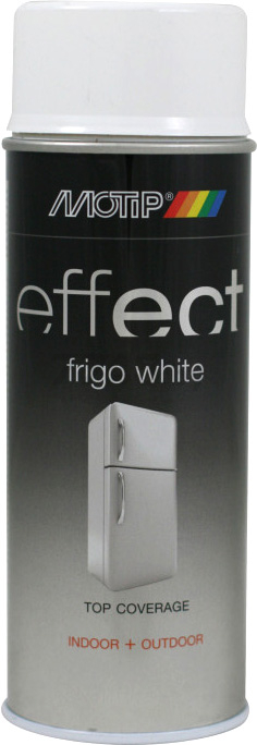 Краска аэрозольная MOTIP Deco Effect Frigo White белый 400 мл (303202)
