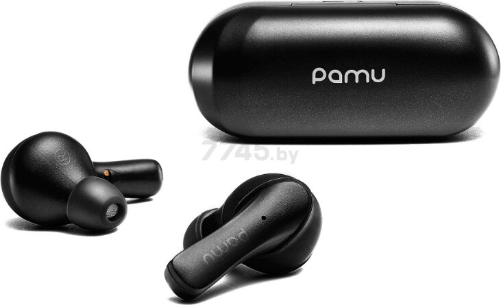 Наушники-гарнитура беспроводные TWS PADMATE PaMu Slide Mini T6C черный