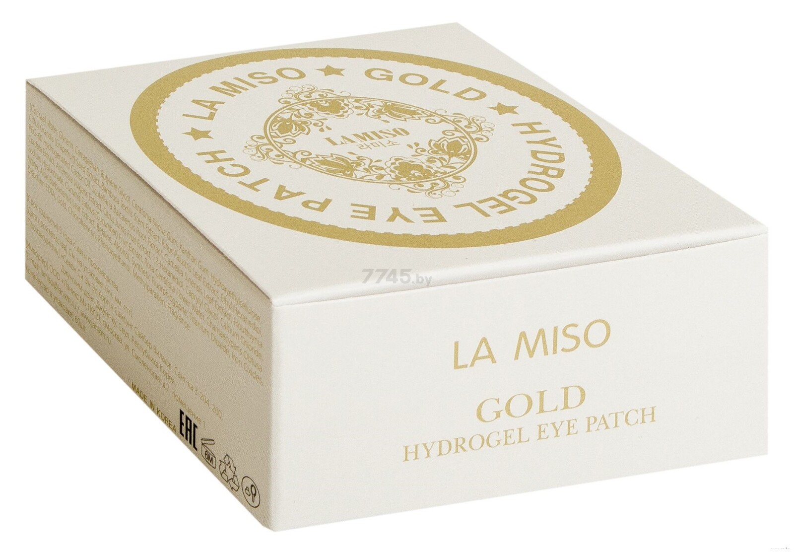 Патчи под глаза LA MISO Gold 60 штук (8809368410290)