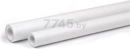 Труба полипропиленовая армированная алюминием 25х4.2 PN25 4 метра белая РосТурПласт (14366)