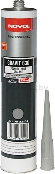 Герметик полиуретановый серый 300 мл NOVOL (33101)