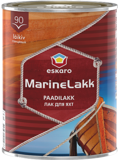 Лак алкидно-уретановый ESKARO Marine Lakk 90 0,95 л
