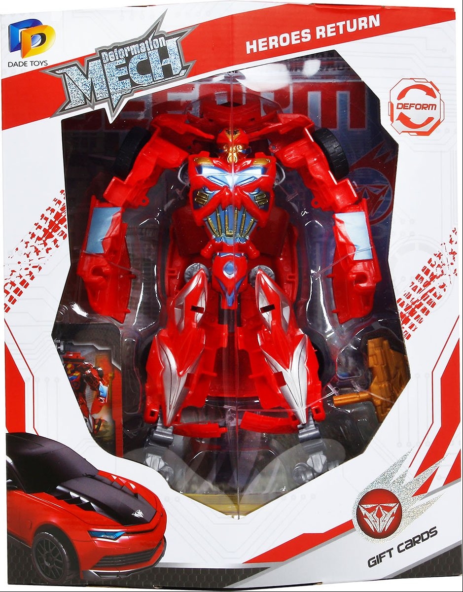 Робот-трансформер MAYA TOYS Красный спорткар (D622-E267)