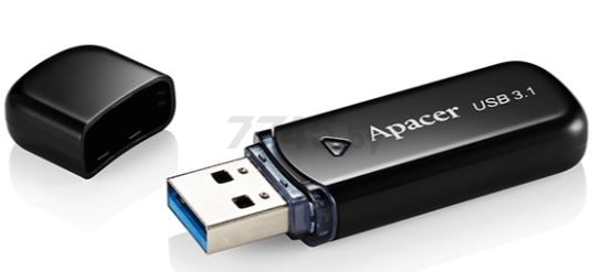 USB-флешка 64 Гб APACER AH355 Black (AP64GAH355B-1) - Фото 3