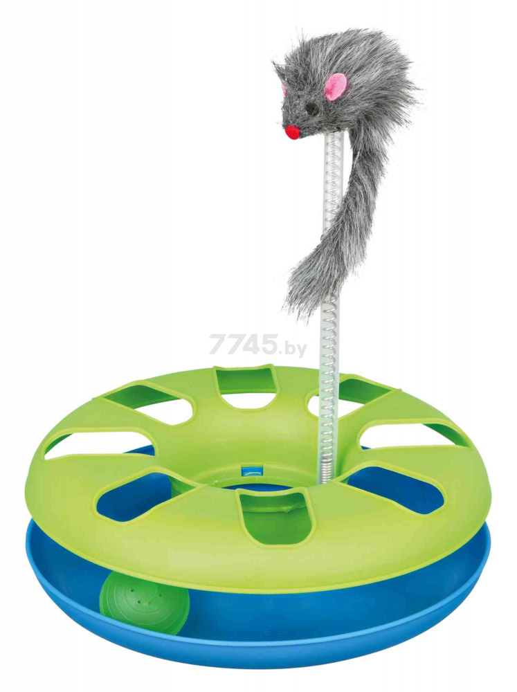 Игрушка для кошек TRIXIE Безумный круг с мышкой 24×29см (4135)