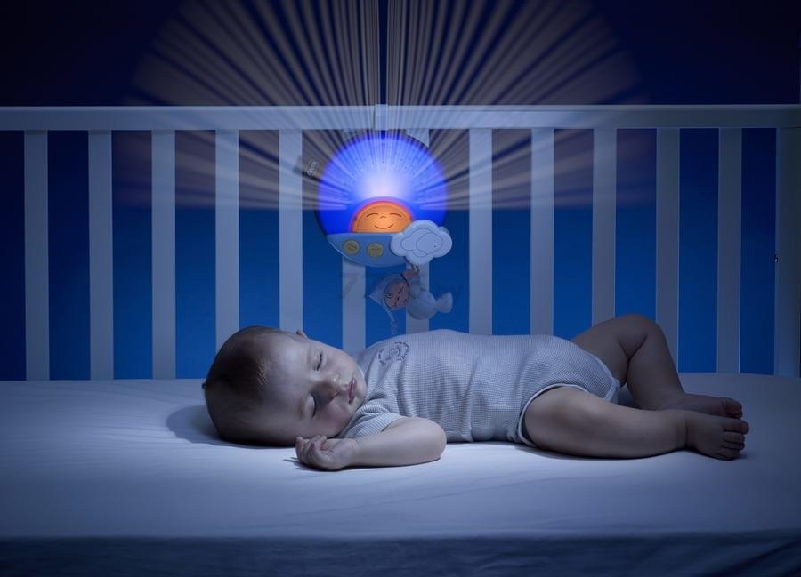 Ночник-проектор детский CHICCO Звездный подвесной голубой (6992200000) - Фото 3