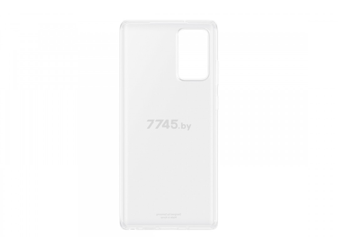 Чехол Samsung Clear Cover для Note20 прозрачный (EF-QN980TTEGRU) - Фото 4