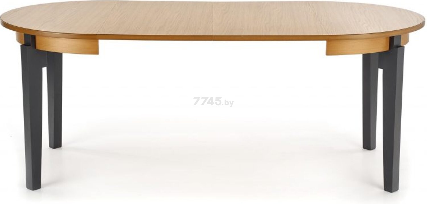 Стол кухонный HALMAR Sorbus дуб медовый/графит 100-200х100х77 см (V-PL-SORBUS-ST-DAB_MIODOWY/GRAFITOW) - Фото 10