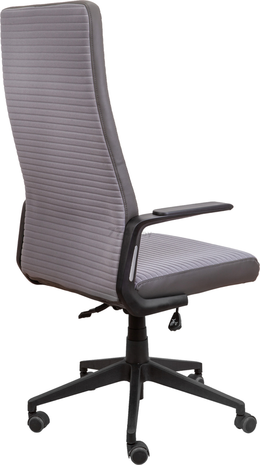 Кресло компьютерное AKSHOME Leto серый (65893) - Фото 4