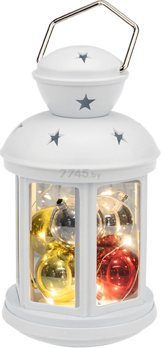 Ночник декоративный светодиодный NEON-NIGHT Фонарь с шариками белый (513-062) - Фото 4