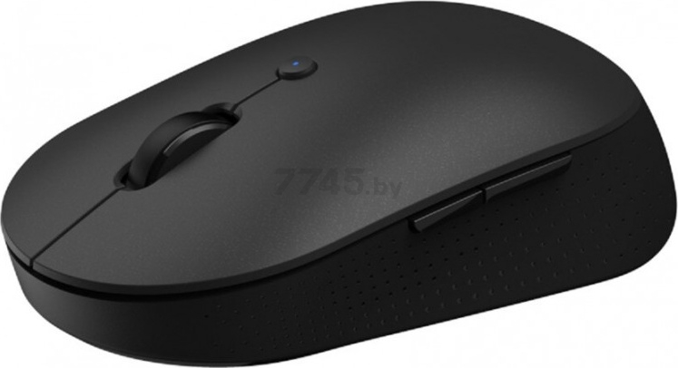 Мышь беспроводная XIAOMI Mi Dual Mode Wireless Mouse Silent Edition черный (HLK4041GL)