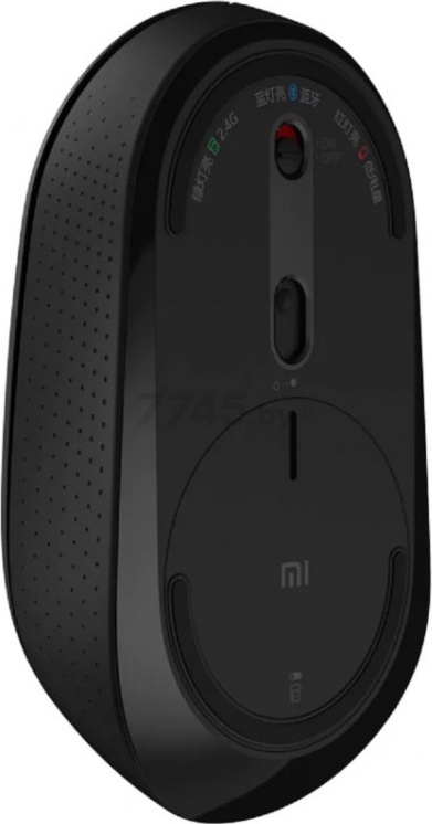 Мышь беспроводная XIAOMI Mi Dual Mode Wireless Mouse Silent Edition черный (HLK4041GL) - Фото 4