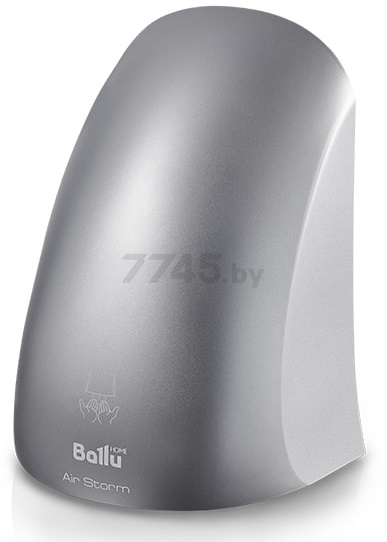 Сушилка для рук электрическая BALLU BAHD-1000AS Silver (НС-1135451)