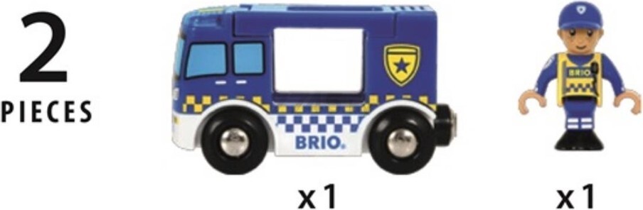 Полицейский фургон BRIO (33825) - Фото 3