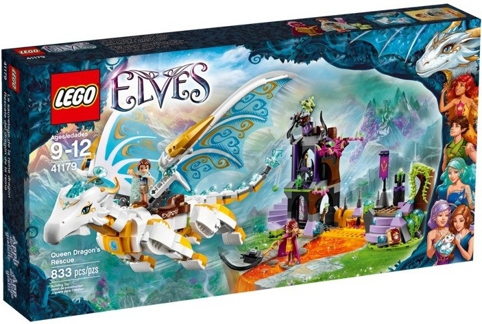 Конструктор LEGO Elves Спасение Королевы Драконов (41179)