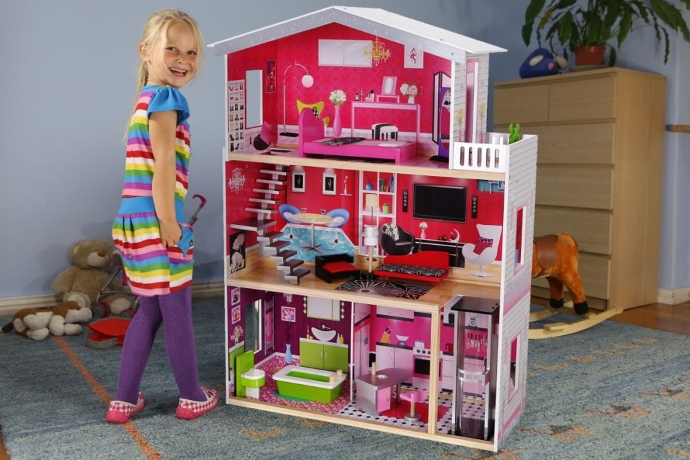 Кукольный домик ECO TOYS 4 Малибу с лифтом (4118) - Фото 6