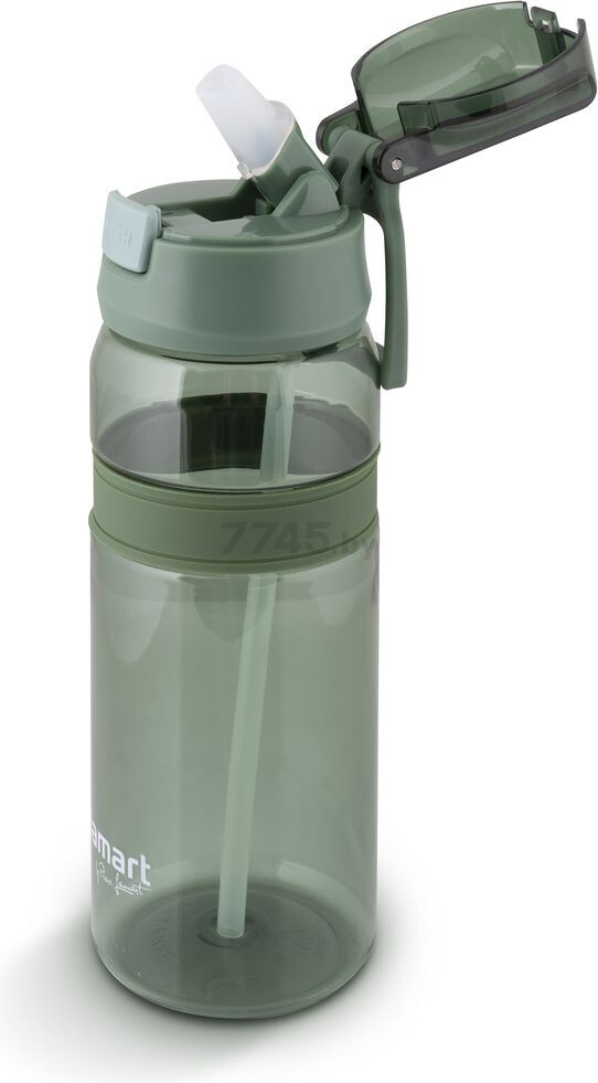 Бутылка для воды LAMART Straw LT4059 0,7 л (4359912) - Фото 6