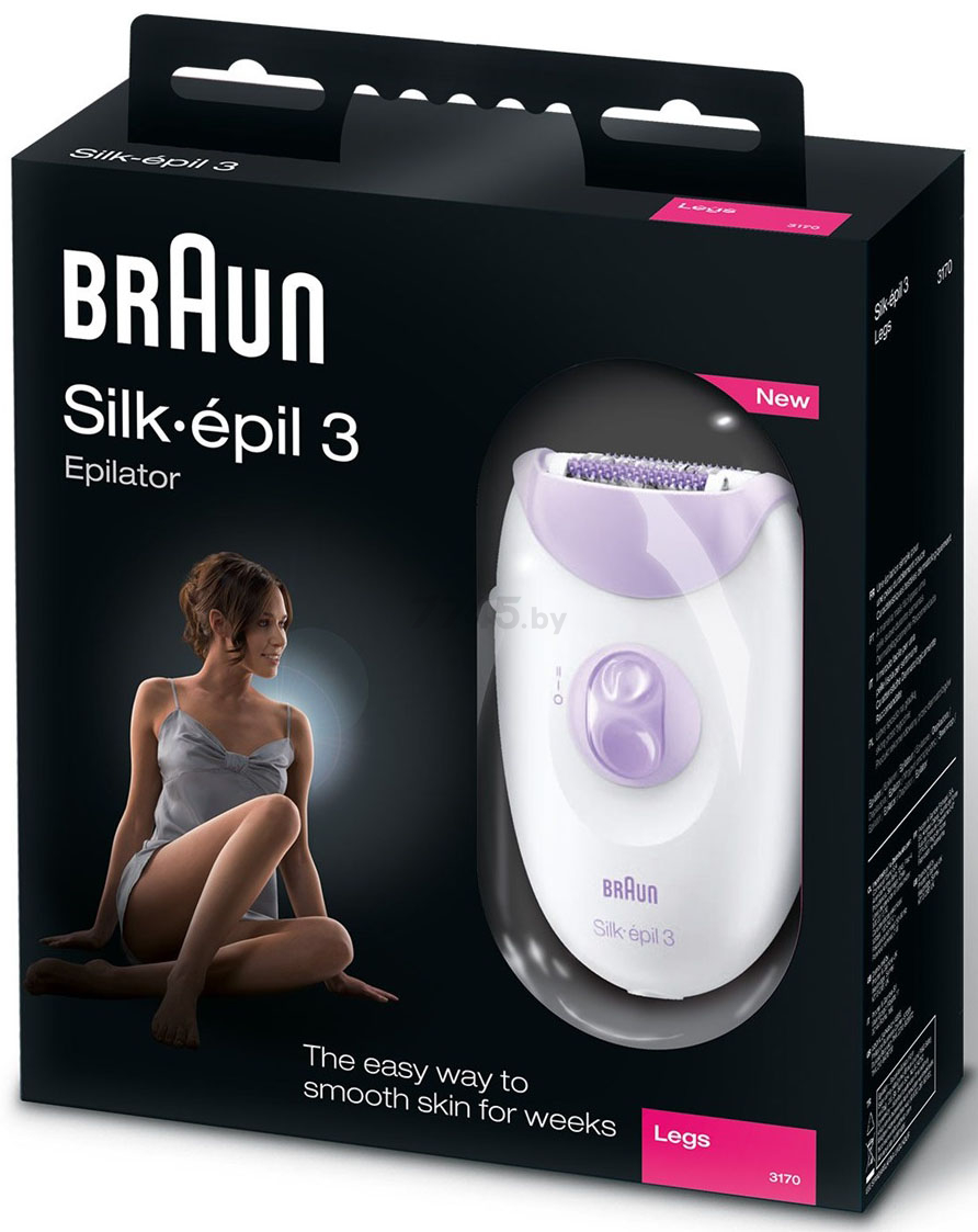 Эпилятор BRAUN Silk-epil 3 Legs 3170 (4210201048640) - Фото 4