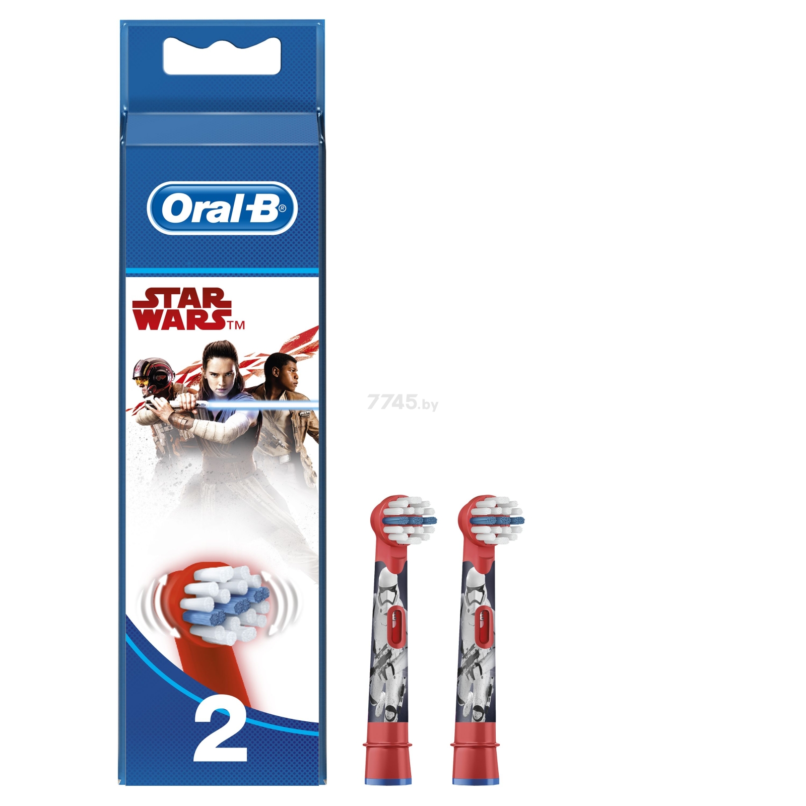 Насадки для электрической зубной щетки детской ORAL-B Stages Power Star Wars EB10 2 штуки (4210201161196)