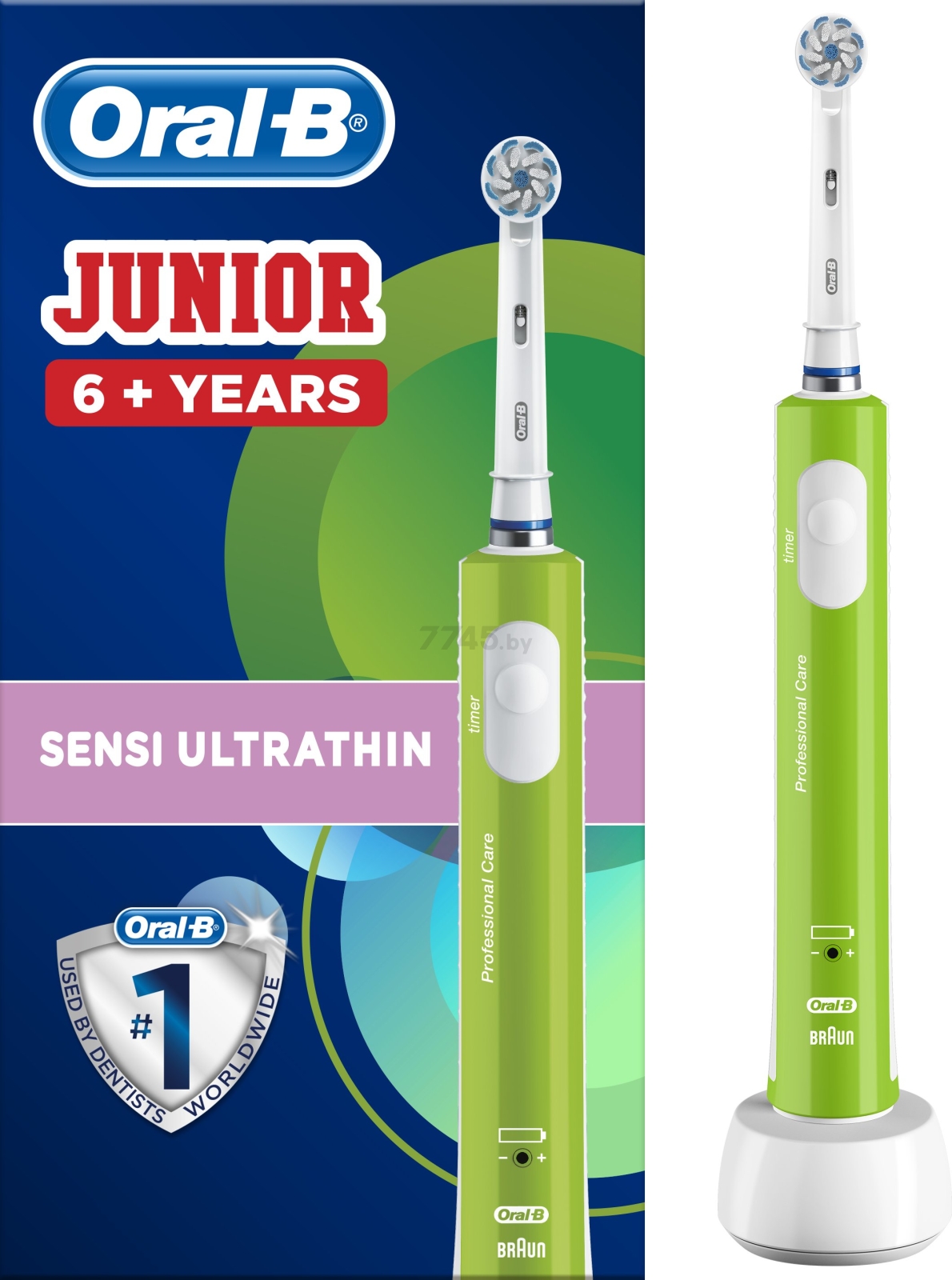 Зубная щетка электрическая детская ORAL-B Junior D16.513.1 тип 4729 (4210201202370)