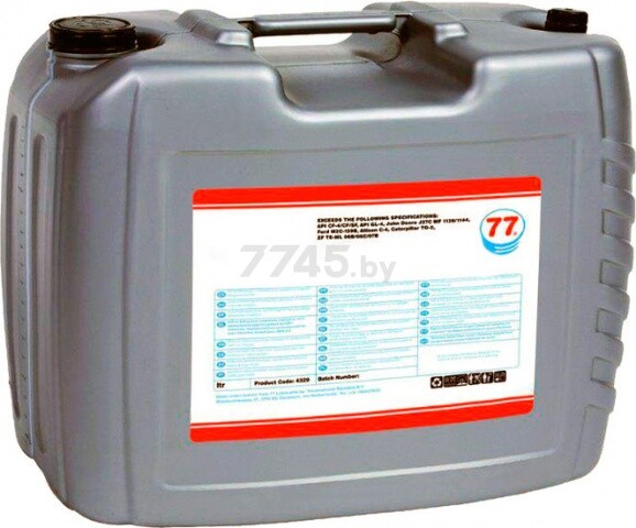 Моторное масло 5W30 синтетическое 77 LUBRICANTS Engine Oil LSP 20 л (4259637700)