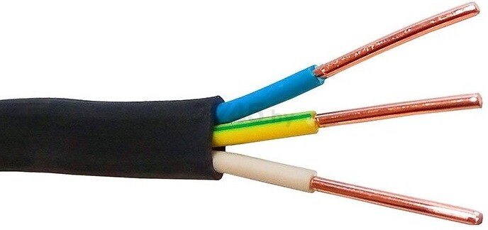 Силовой кабель ВВГ-Пнг(А) 3х2,5 ЭС 100 м (1185414)