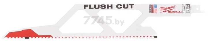 Полотно для сабельной пилы MILWAUKEE FLUSH CUT (48001600)