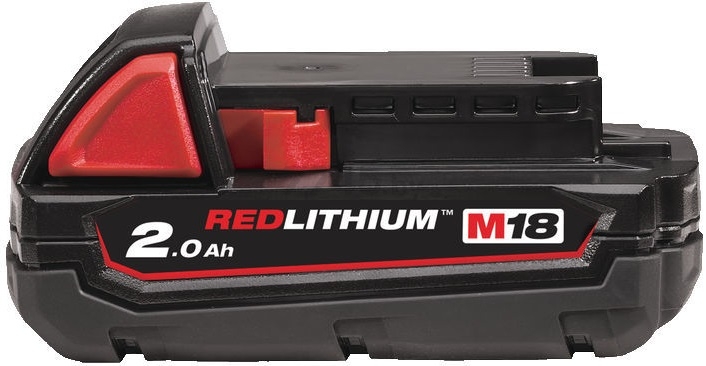 Аккумулятор 18 В 2 Ач Li-ion MILWAUKEE M18 B2 (4932430062)