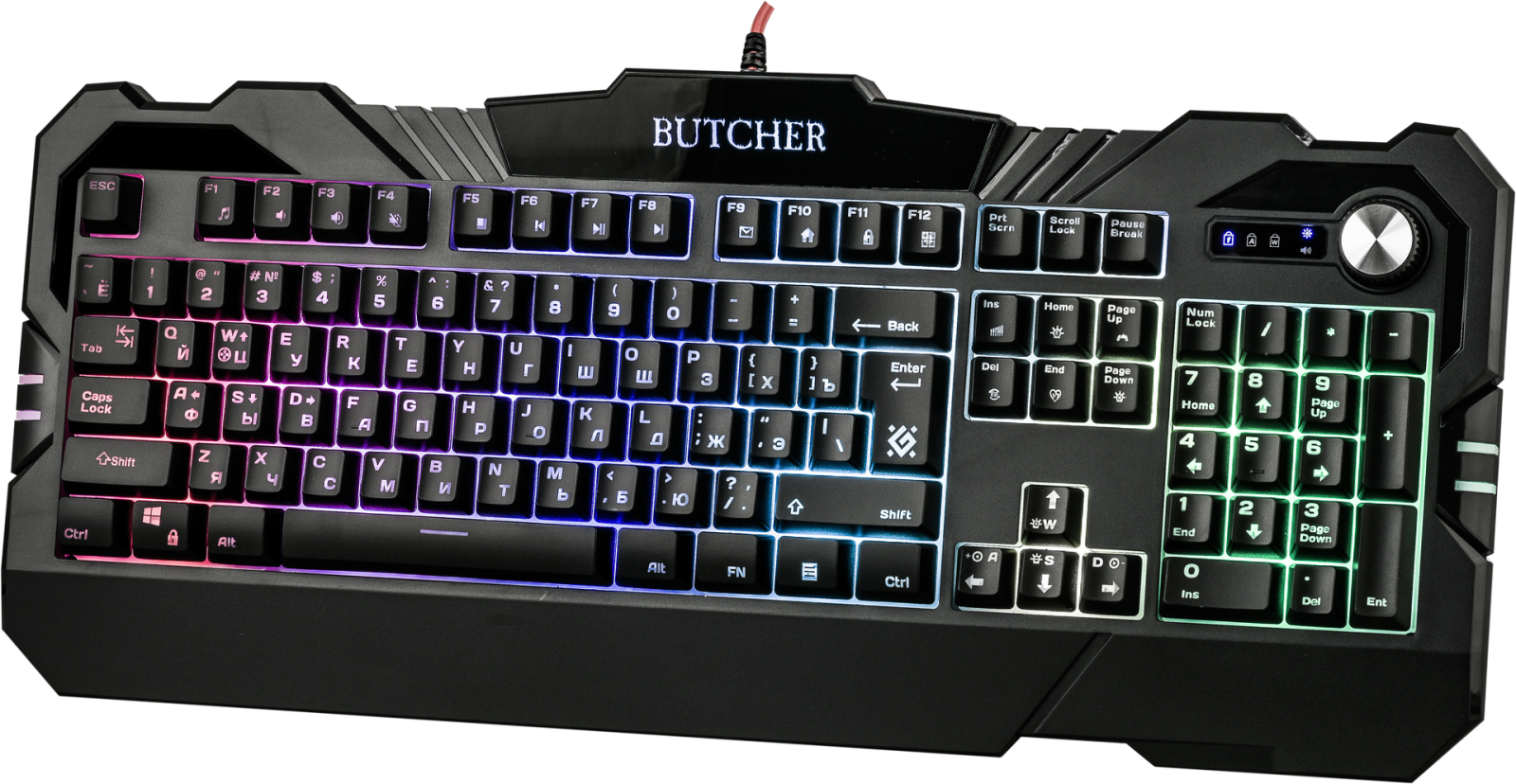 Клавиатура игровая DEFENDER Butcher GK-193DL - Фото 5