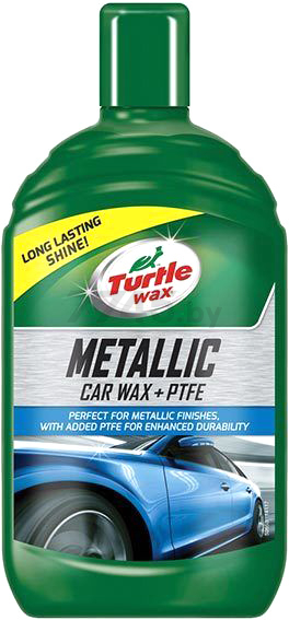 Полироль TURTLE WAX Metallic Car Wax + PTFE 500 мл (52653)