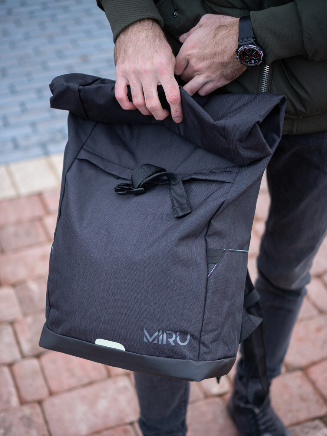 Рюкзак MIRU Roll Backpack (1020) - Фото 3