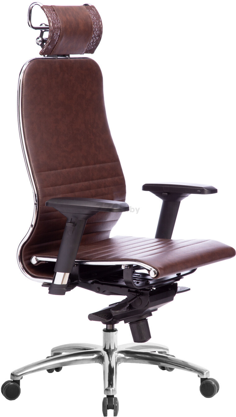 Кресло компьютерное METTA Samurai K-3.04 коричневый - Фото 2