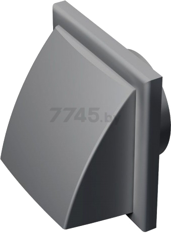 Колпак вентиляционный VENTS МВ 102ВК серый