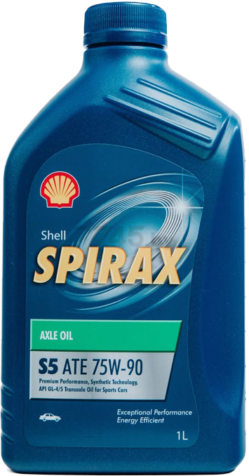 Масло трансмиссионное 75W90 синтетическое SHELL Spirax S5 ATE 1 л (550057966)