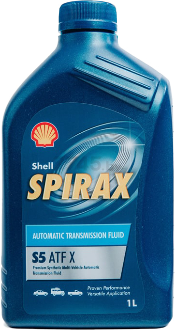 Масло трансмиссионное синтетическое SHELL Spirax S5 ATF X 1 л (550041211)