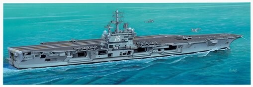 Сборная модель ITALERI Американский авианосец USS Ronald Reagan CVN-76 1:720 (5533) - Фото 2
