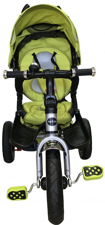 Велосипед детский трехколесный FUN TRIKE Трицикл желтый (LMX-809YA) - Фото 2