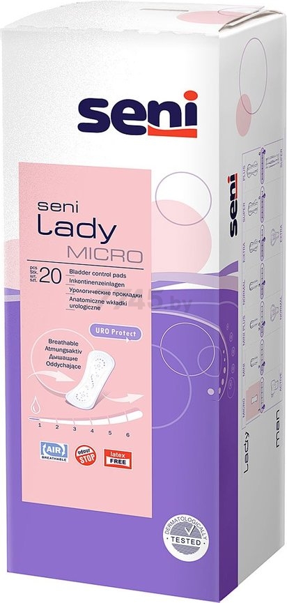 Прокладки урологические SENI Lady Micro 20 штук (5900516692377)