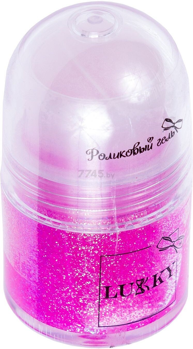 Гель-блестки для тела детский LUKKY с ароматом клубники розовый (4630039085967) - Фото 2