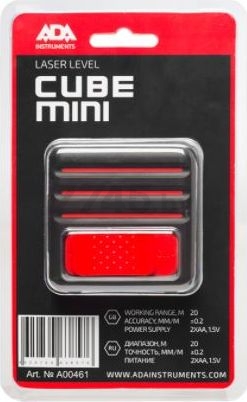 Уровень лазерный ADA INSTRUMENTS Cube MINI Basic Edition (A00461) - Фото 5